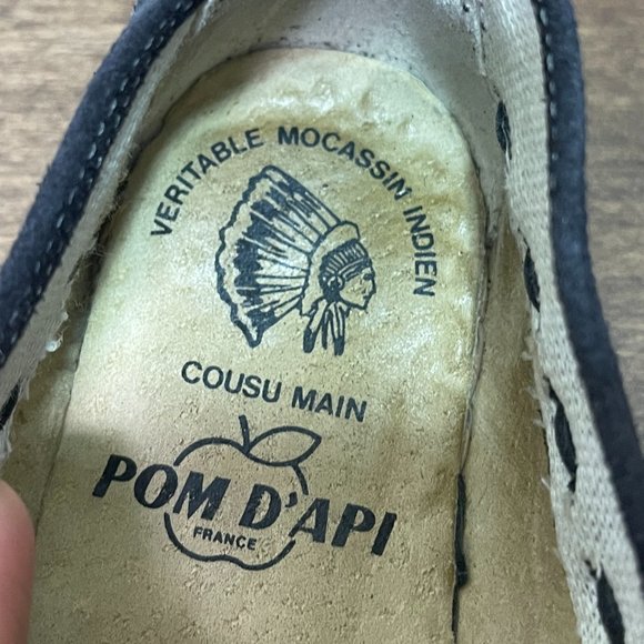 Pom D’api Suede Slip On Shoes sz 8 - Picture 8 of 10